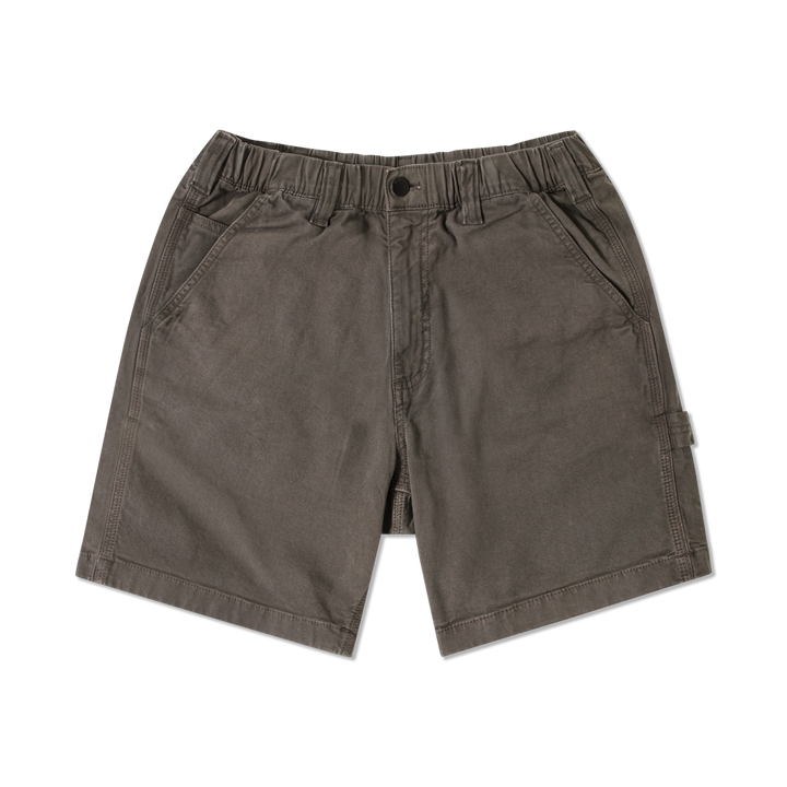 Canvas Short Coal front flat