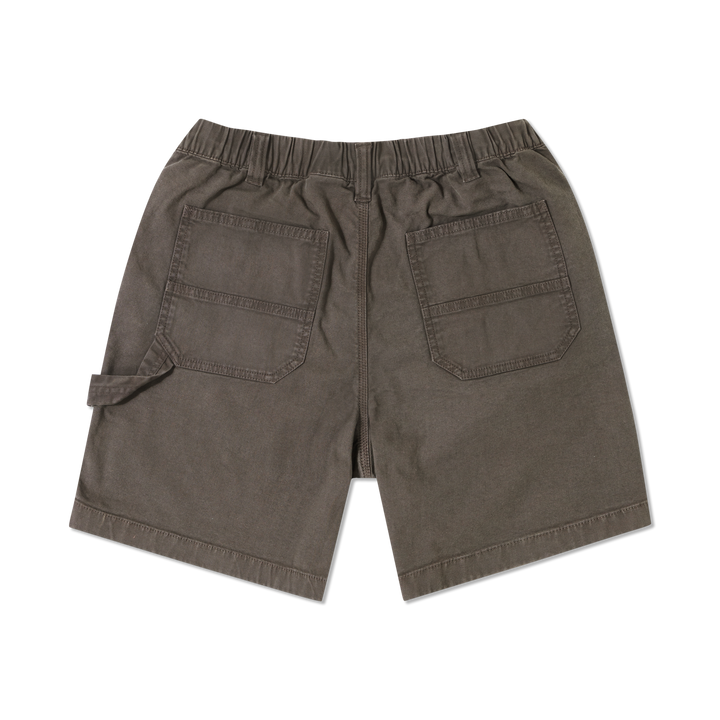 Canvas Short Coal back flat