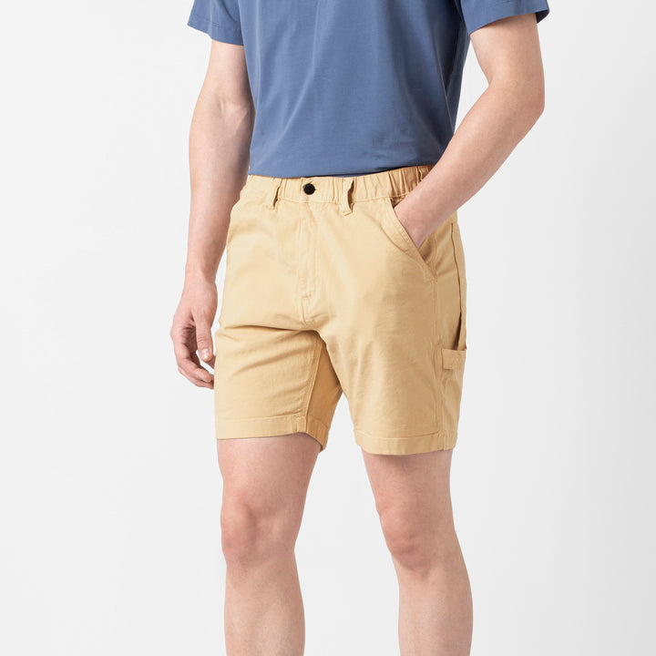 Canvas Short Dune side on model