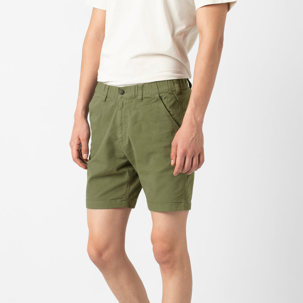 Canvas Short Fern side on model