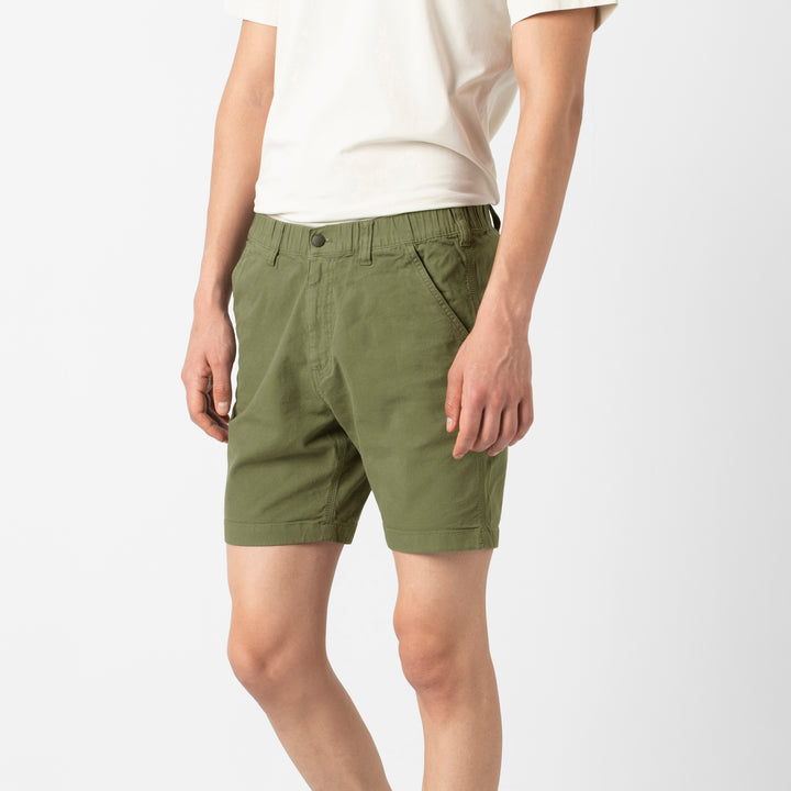 Canvas Short Fern side on model