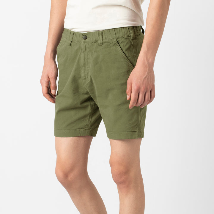 Canvas Short Fern side on model