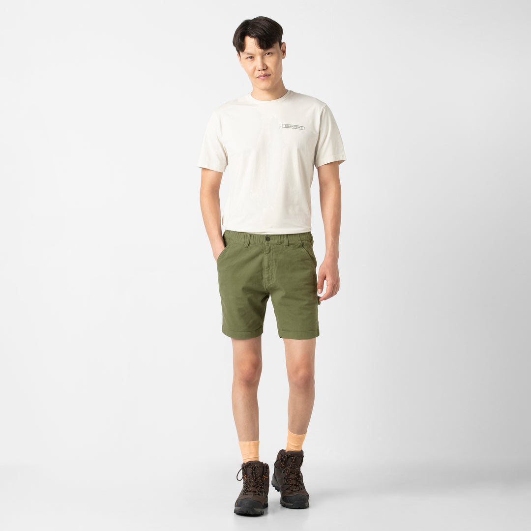 Canvas Short Fern full body on model