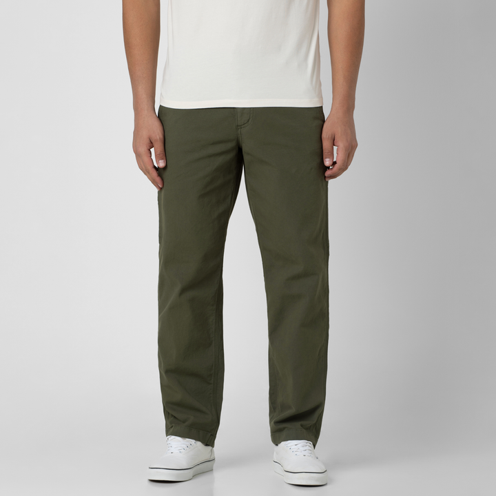 Canvas Pant Fern front on model