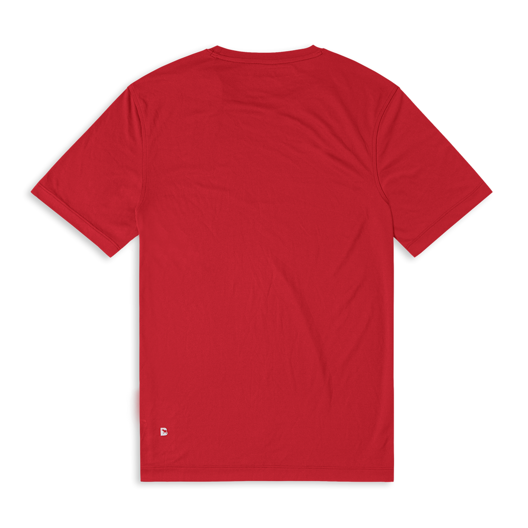 Circuit Tee Red back