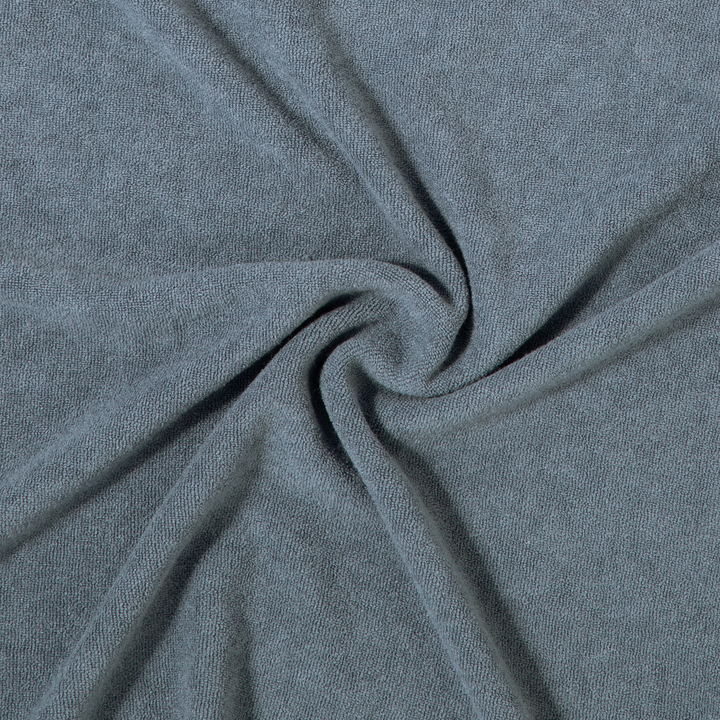 Coastal Terry Polo Denim fabric detail