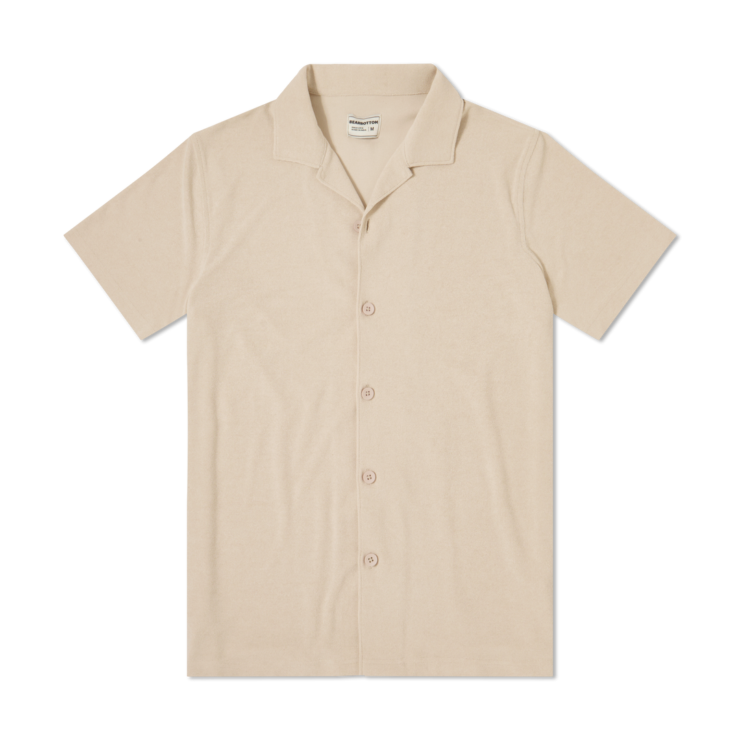 Coastal Terry Shirt Bone front flat