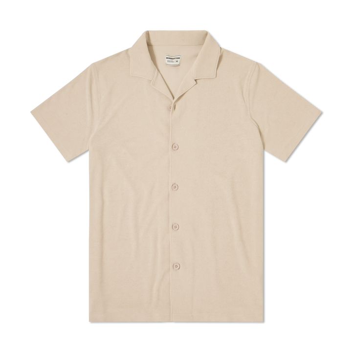 Coastal Terry Shirt Bone front flat