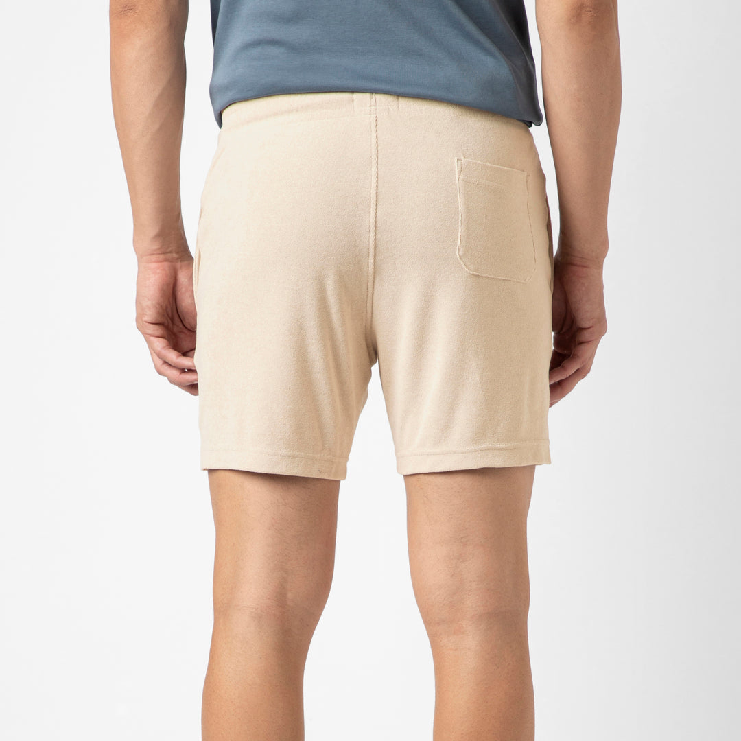 Coastal Terry Short Bone back on model