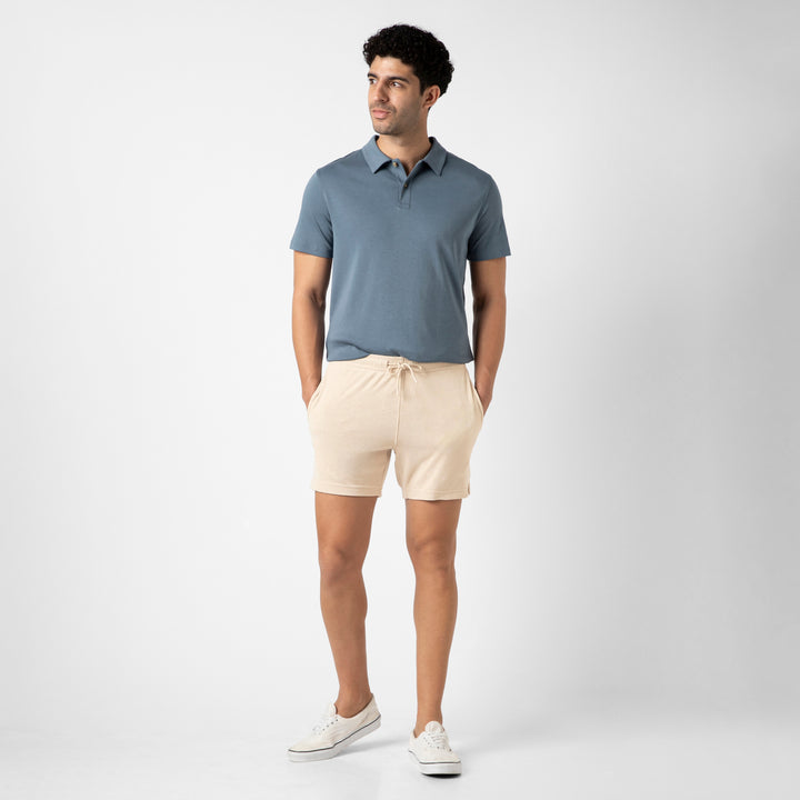 Coastal Terry Short Bone full body on model