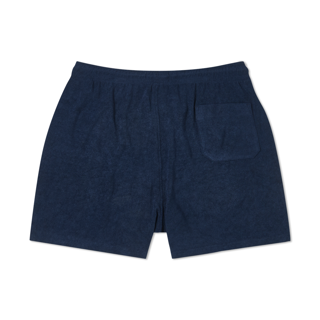 Coastal Terry Short Navy back flat