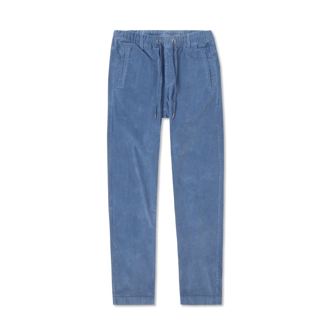 Corduroy Industry Pant Blue flat front