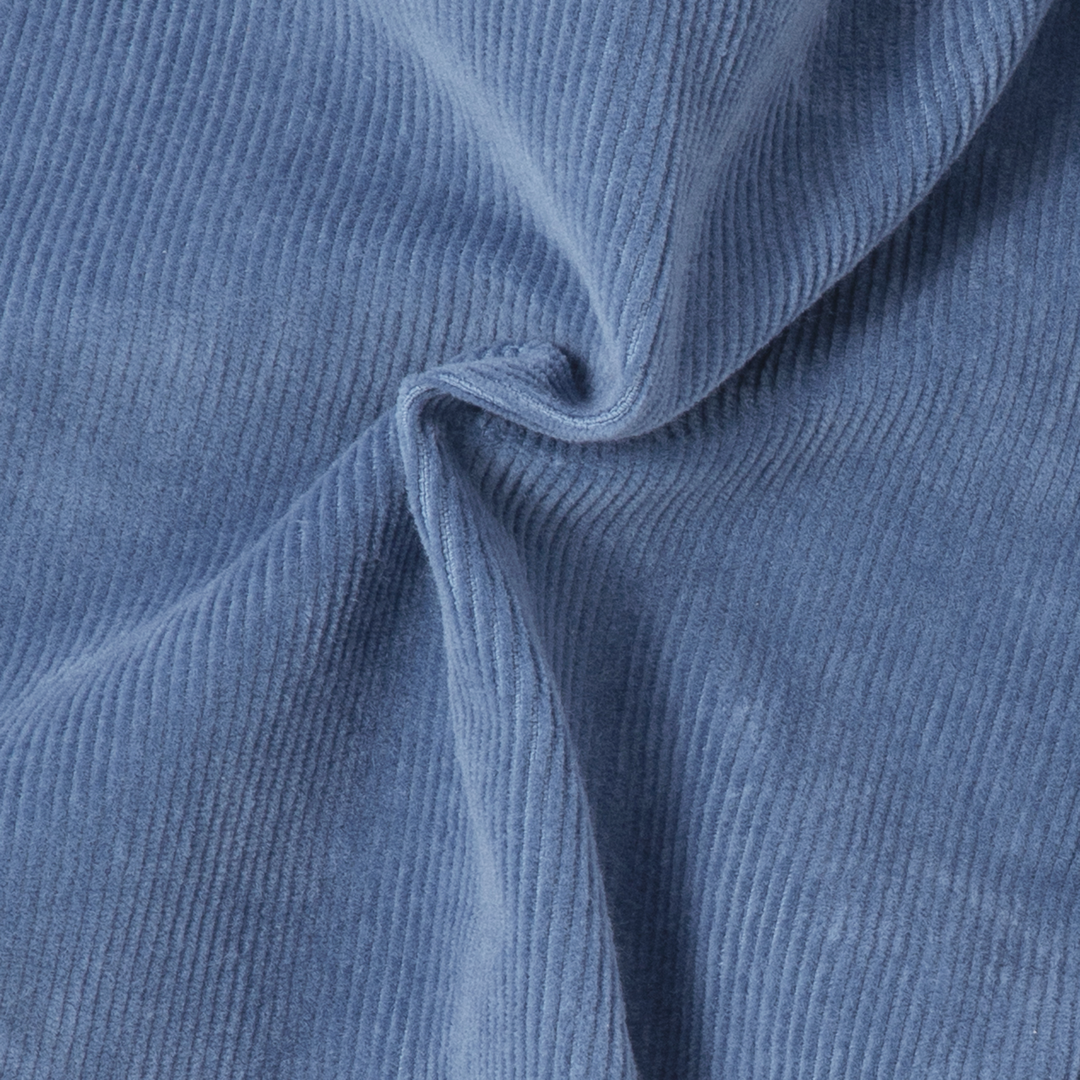 Corduroy Industry Pant Blue Jay up close fabric detail