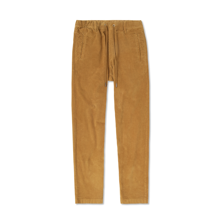 Corduroy Industry Pant Camel on flat front