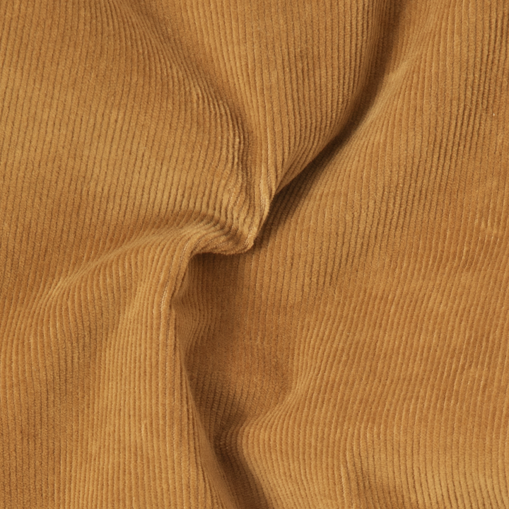 Corduroy Industry Pant Camel close up fabric detail