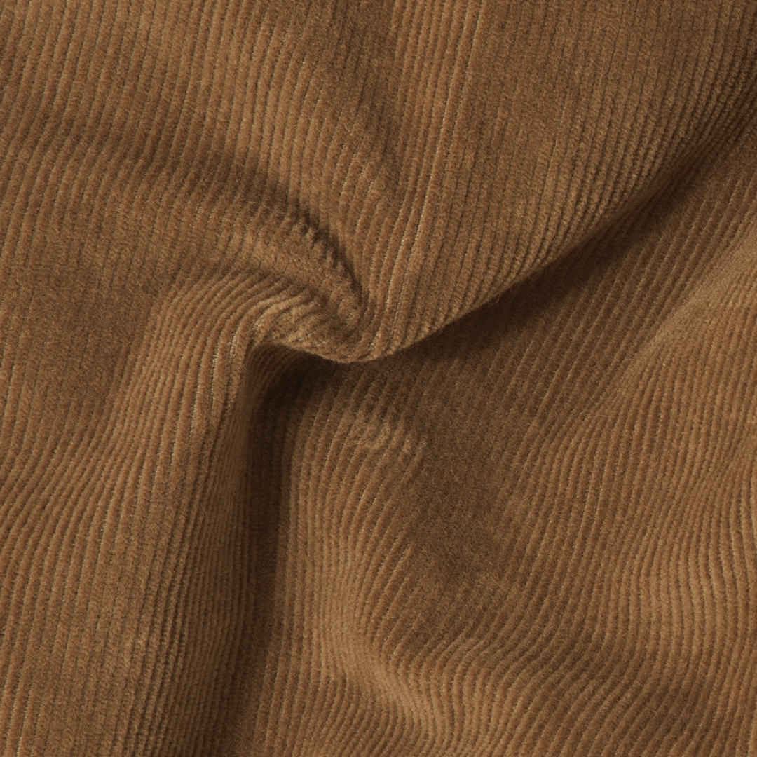 Corduroy Industry Pant Walnut close up detail fabric