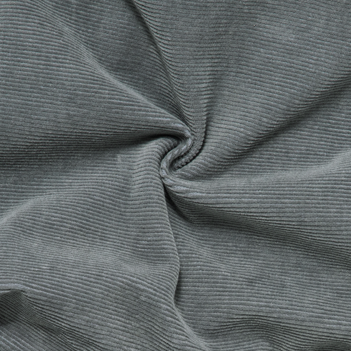 Corduroy 5-Pocket Pant Grey close up fabric