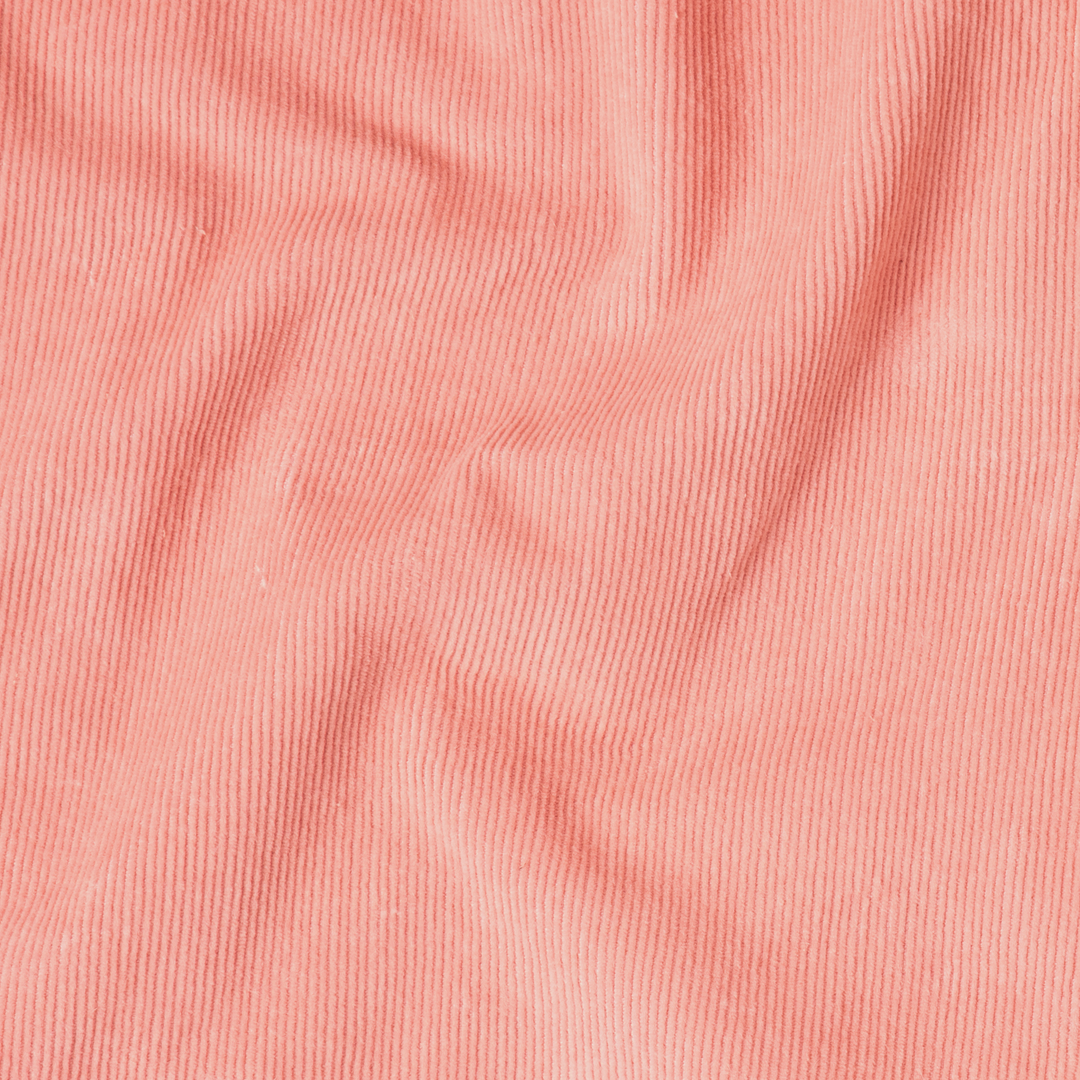 Corduroy Easy Short Cloud Pink fabric