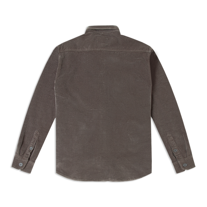 Corduroy Workshirt Dark Grey back