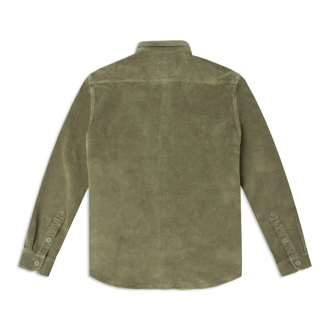 Corduroy Workshirt Fern back