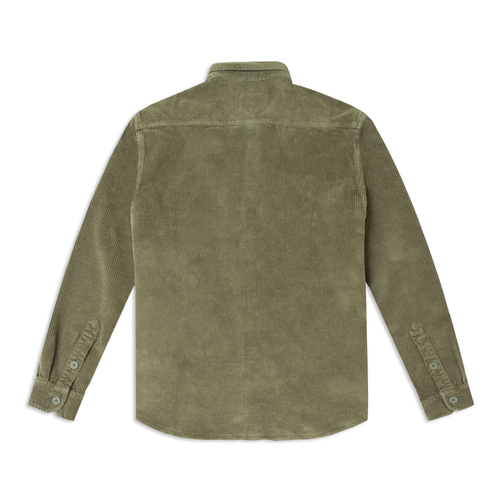 Corduroy Workshirt Fern back