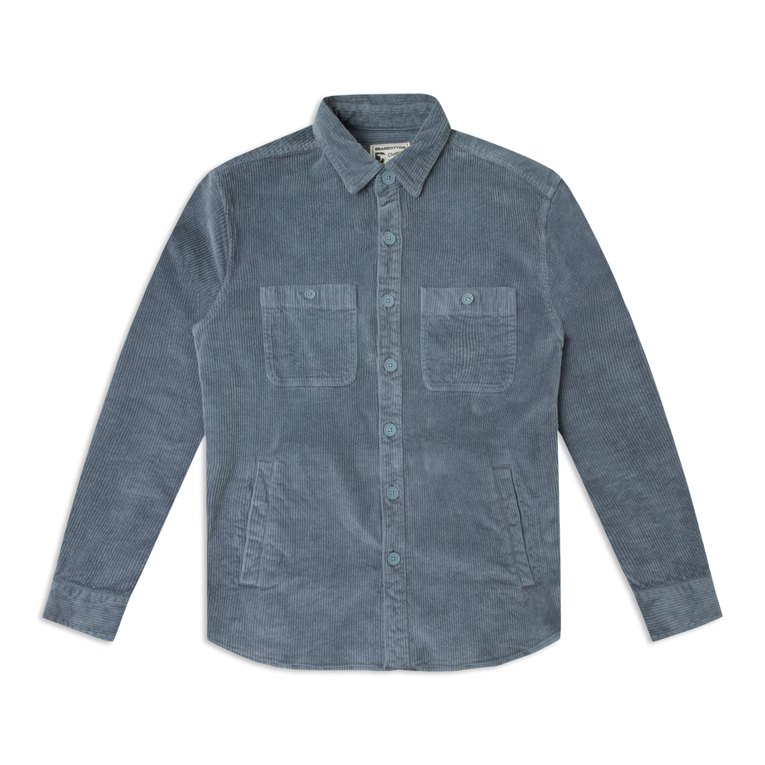 Corduroy Workshirt Flint front