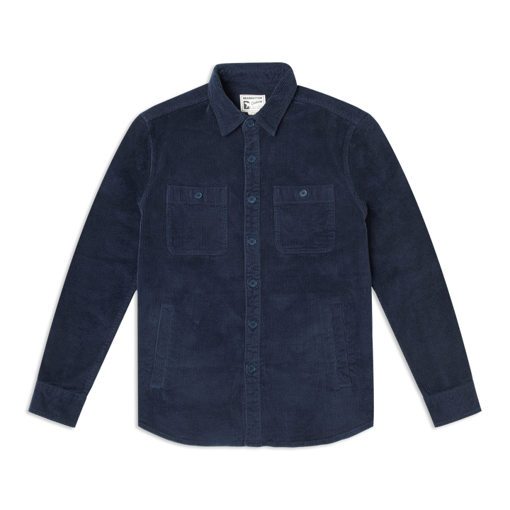 Corduroy Workshirt Navy front