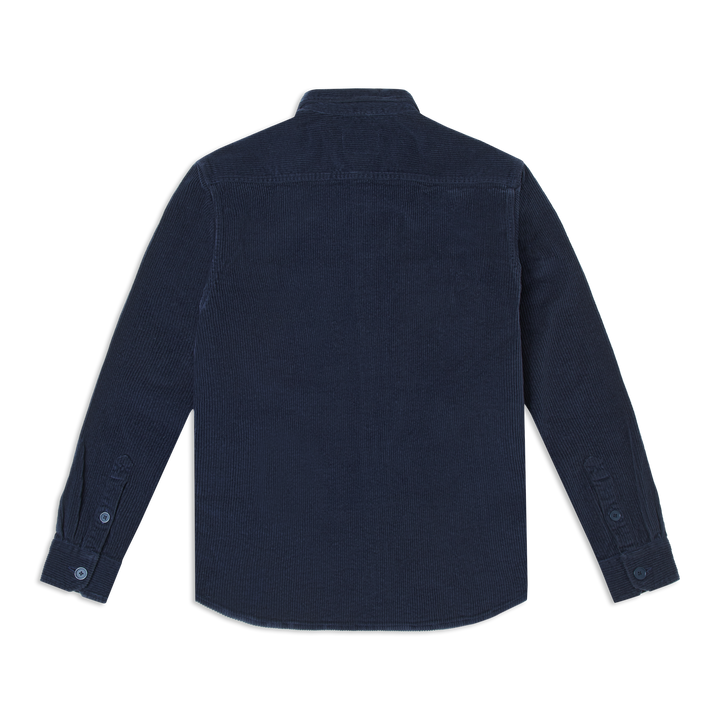 Corduroy Workshirt Navy back