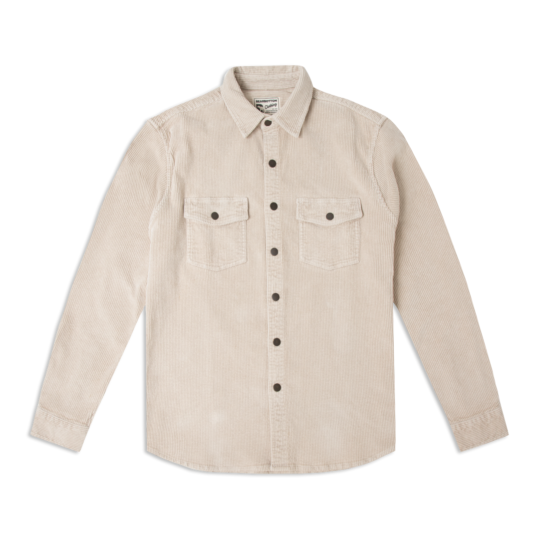 Corduroy Snap Overshirt Bearbottom