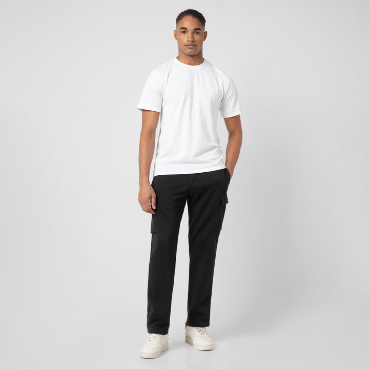 Core Cargo Pant black full body on model