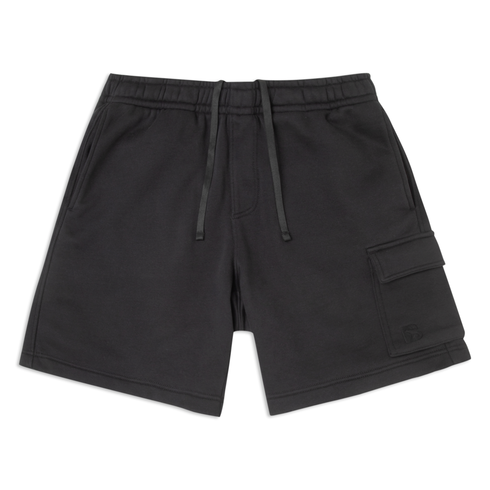Core Cargo Short Black front flat