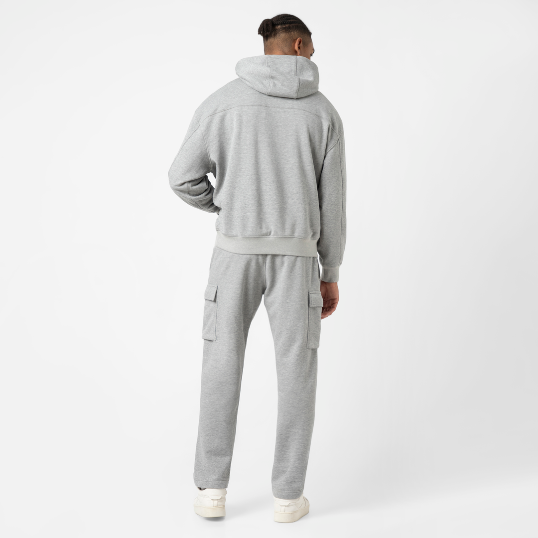 Core Cargo Pant Grey full body back on model