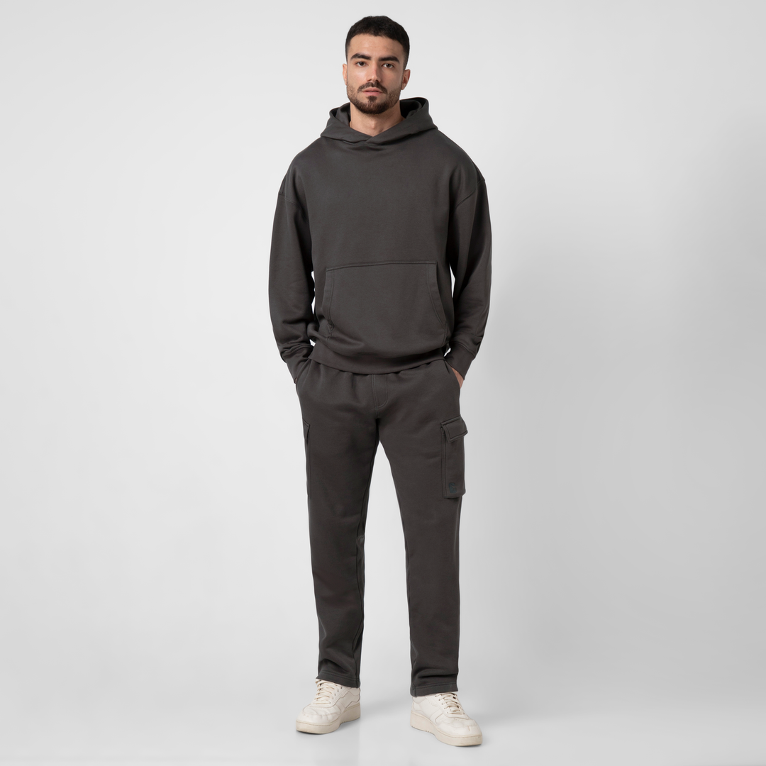 Core Hoodie Shadow full body on model