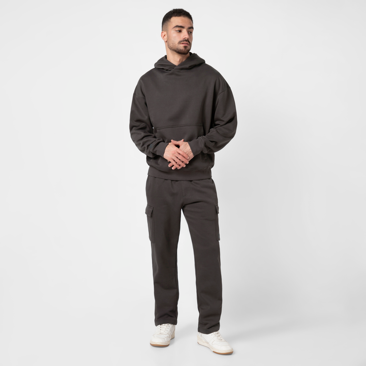 Core Hoodie Shadow full body on model