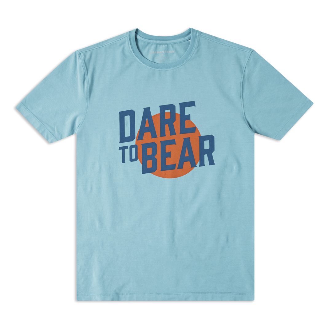 Natural Dye Graphic Tee Dare to Bear front