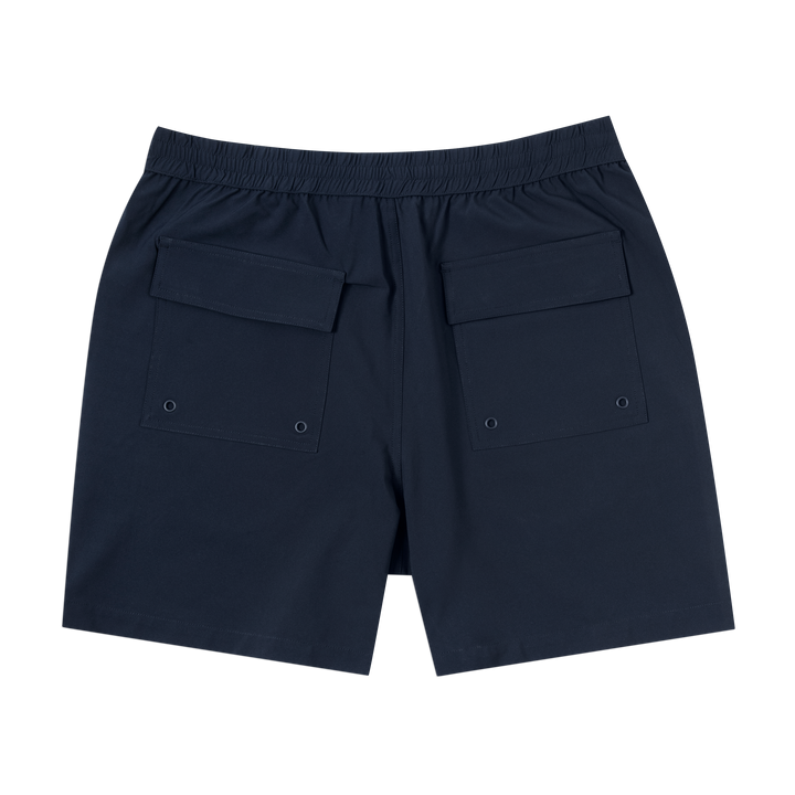 Deck Short 7" Navy back