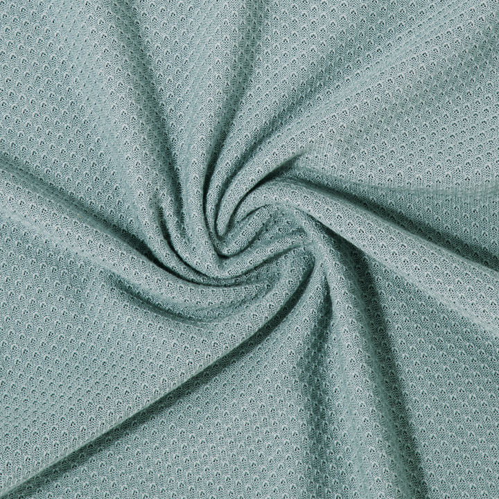 Diamond Knit Sweater Polo Shark fabric detail