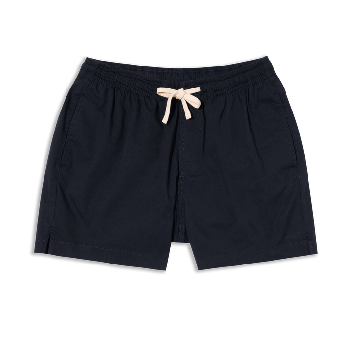 Drawstring Short 5.5" Navy front