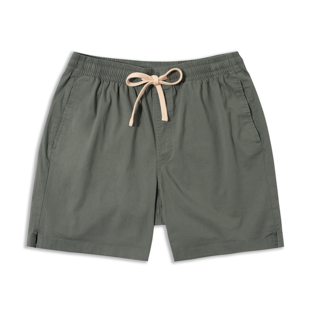 Drawstring Short 7" Graphite front