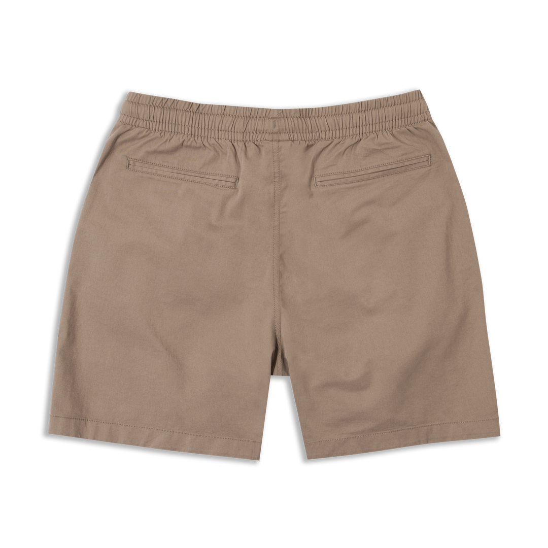 Drawstring Short 7" Mocha back