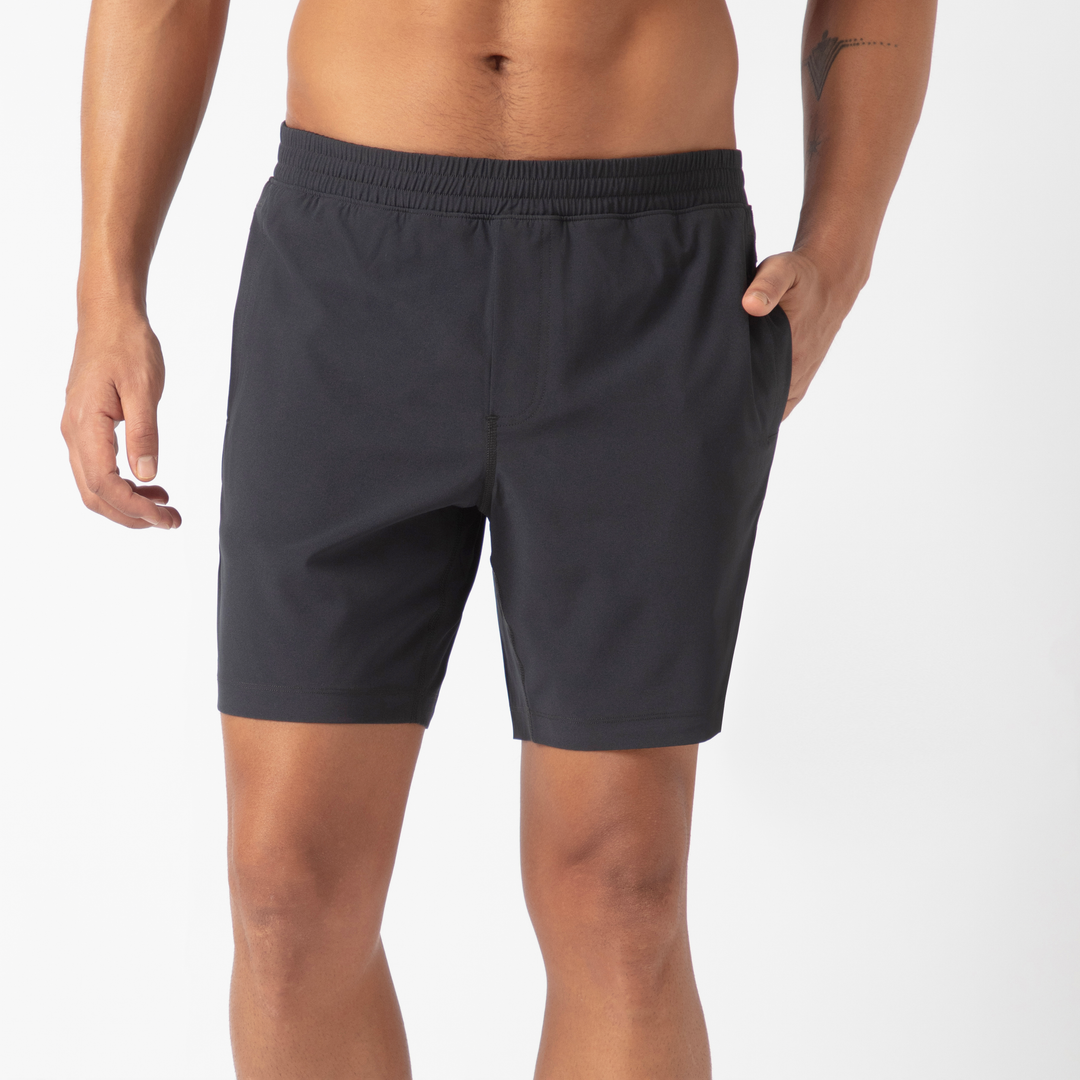 Drifter Short Lined 7 Black front on model