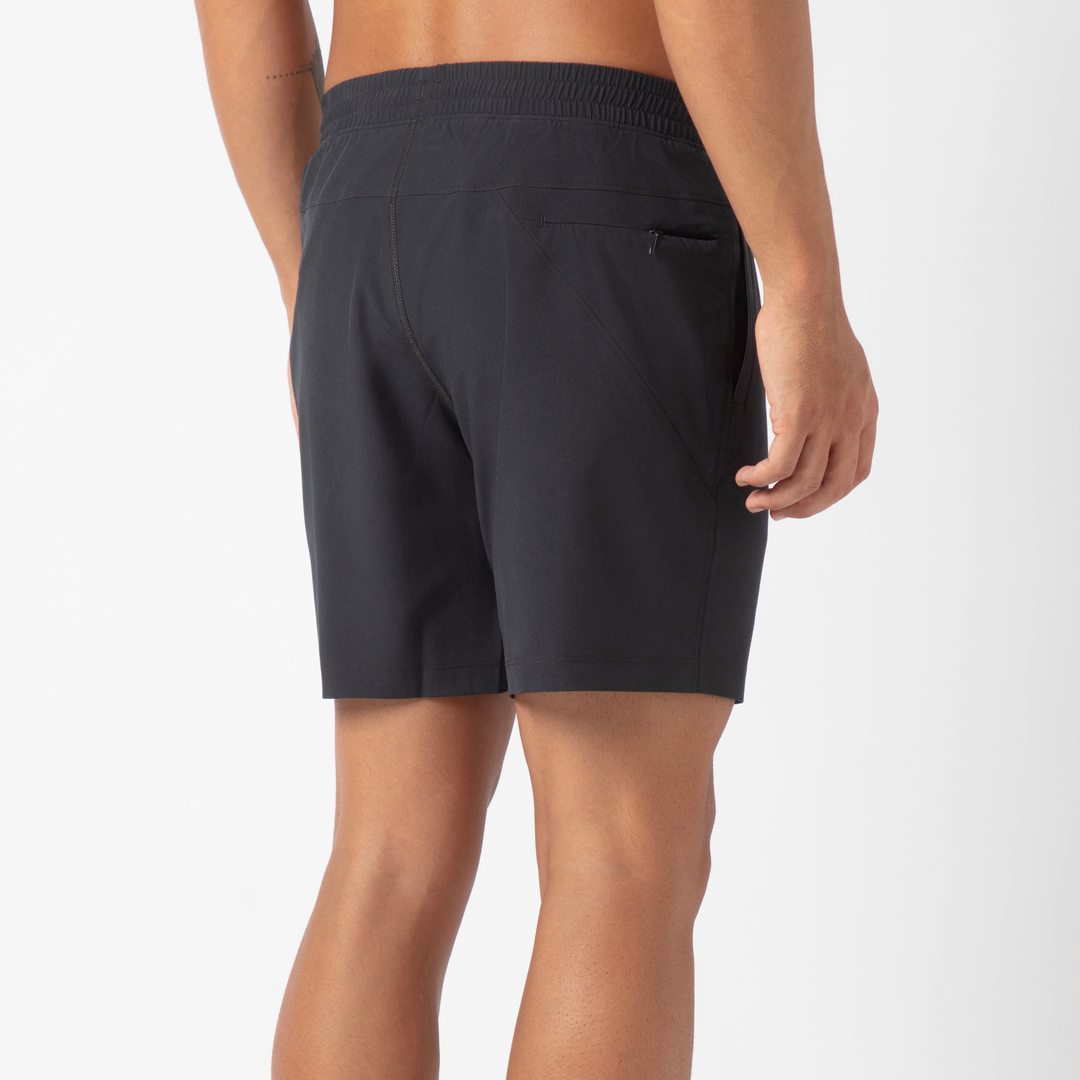 Drifter Short Lined 7 Black back on model