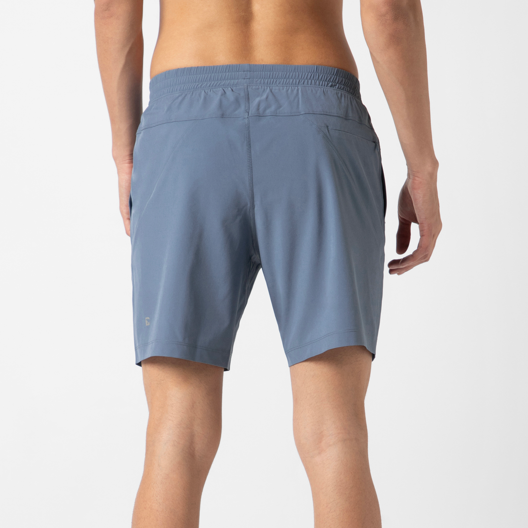 Drifter Short Lined 7 Blue Jay back on model