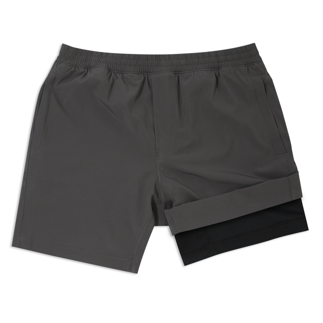 Drifter Short Lined 7 Dark Grey front with liner