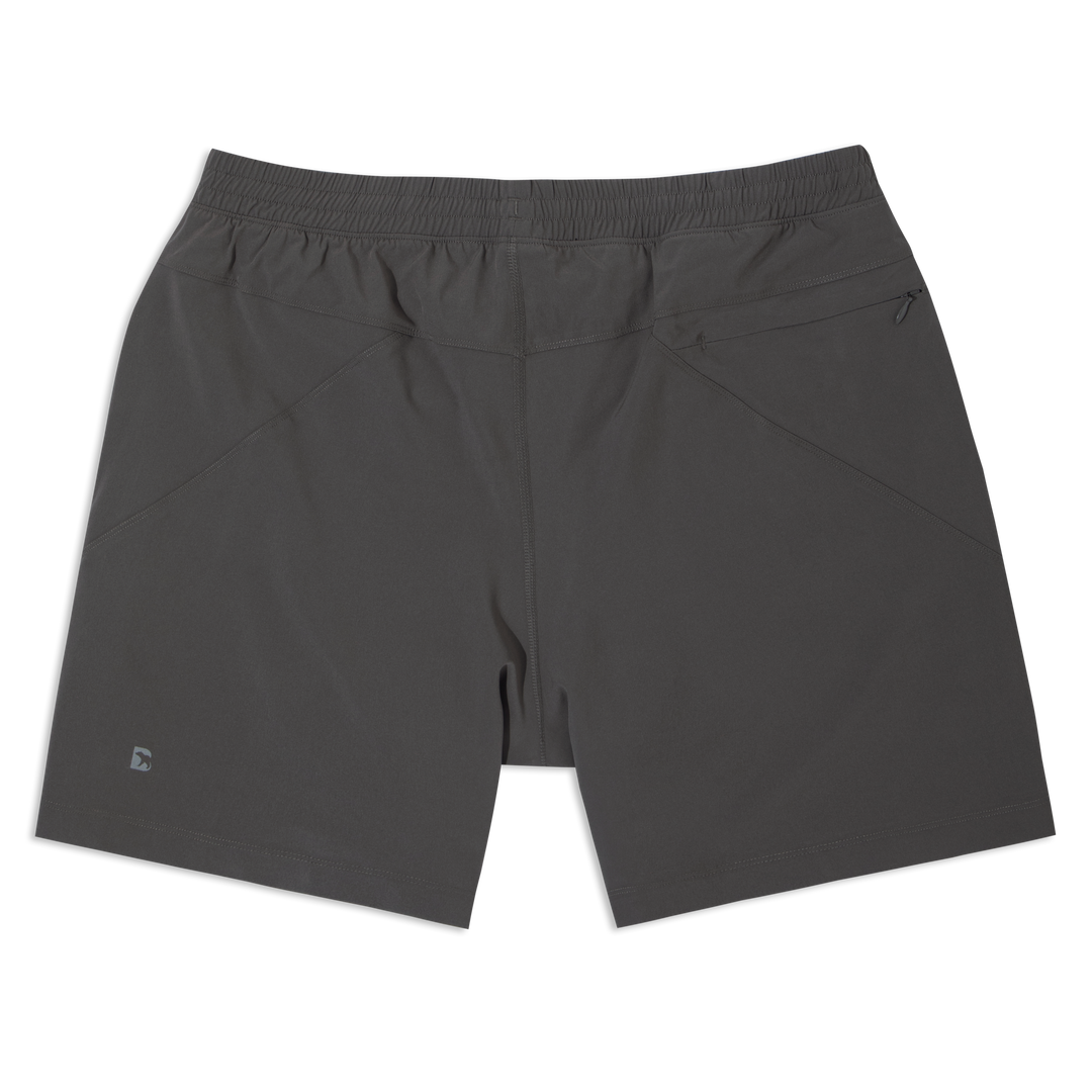 Drifter Short Lined 7 Dark Grey back