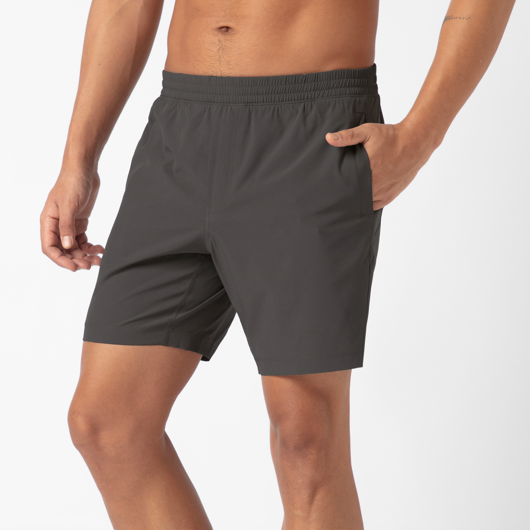 Drifter Short Lined 7 Dark Grey side on model