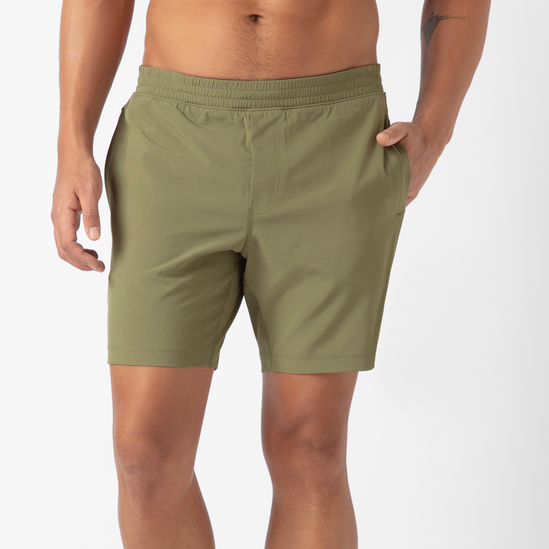 Drifter Short Lined 7 Fern front on model