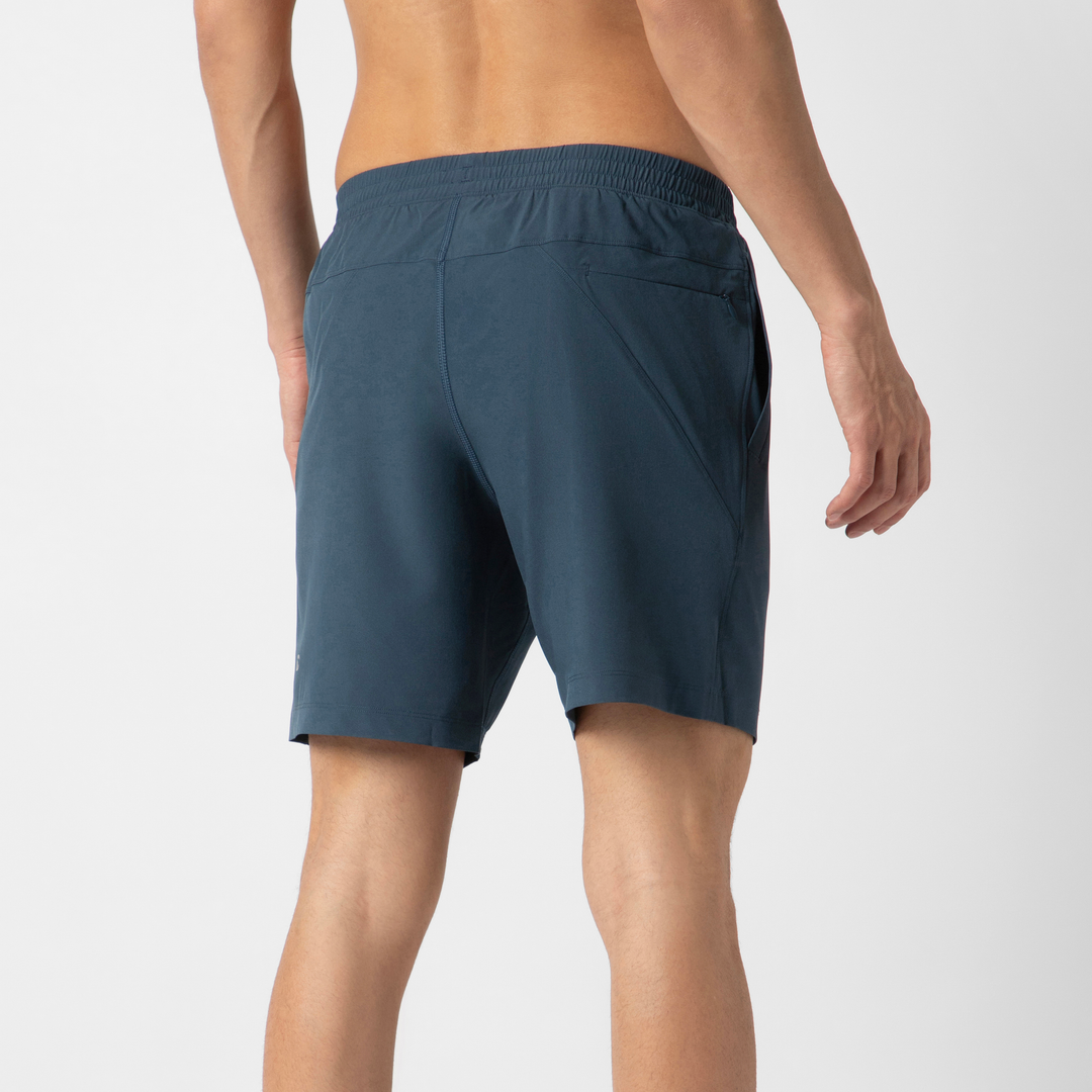 Drifter Short Lined 7 Navy back on model