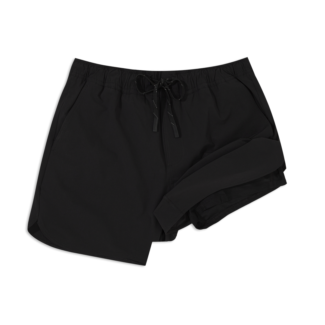 Echo Short Lined Black