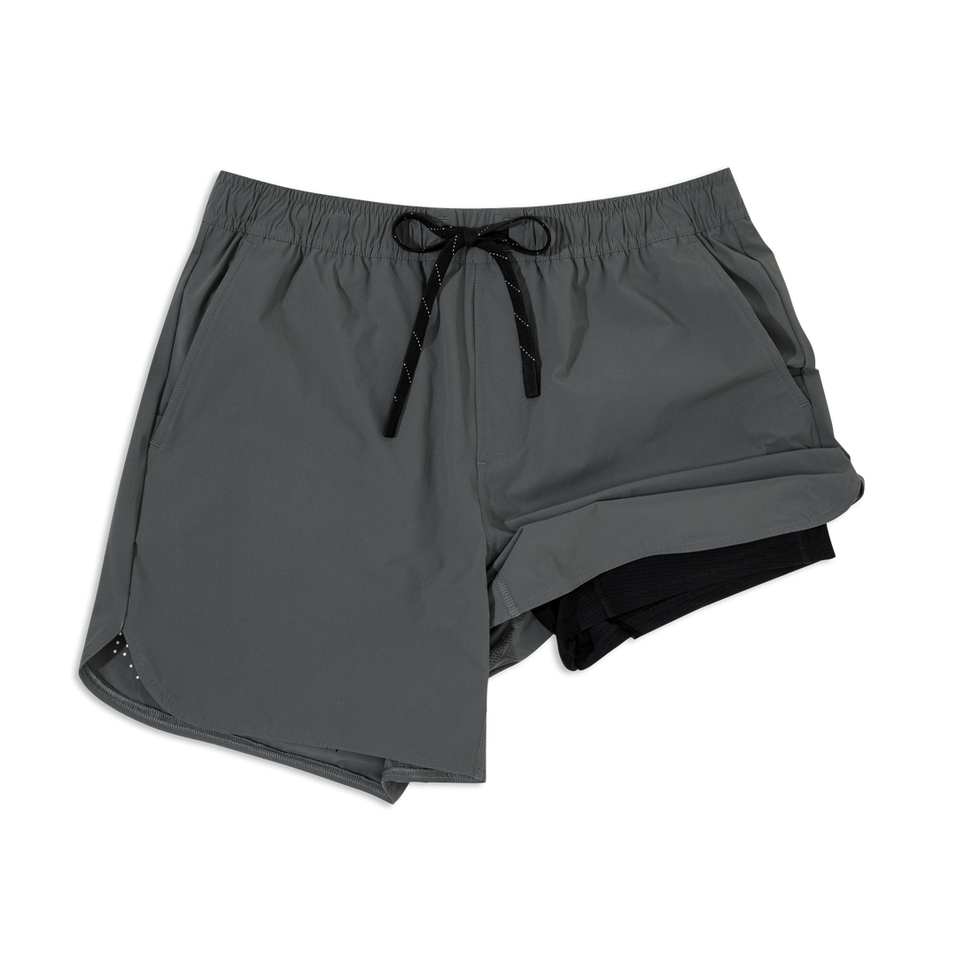 Echo Short Lined Grey